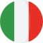 Bandera o emblema de Italia
